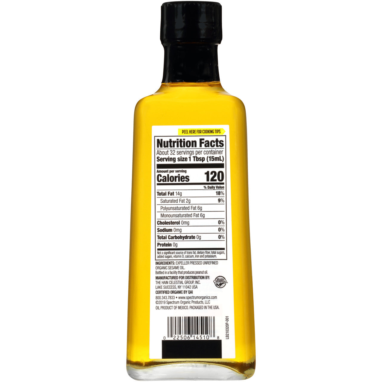 OG2 SPEC UNREF SESME OIL ( 12 X 16 OZ   )
