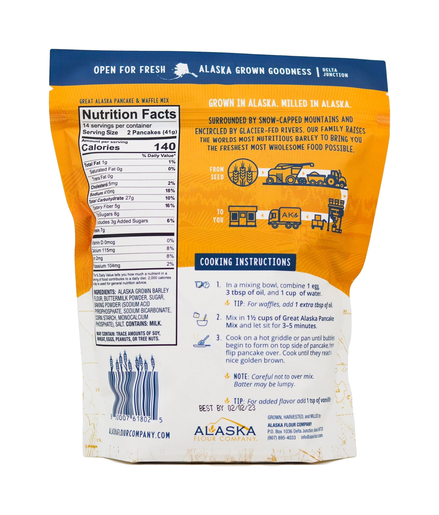 Great Alaska Pancake Mix